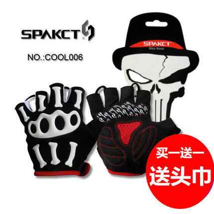Gants pour vélo mixte SPAKCT - Ref 2242134 Image 1