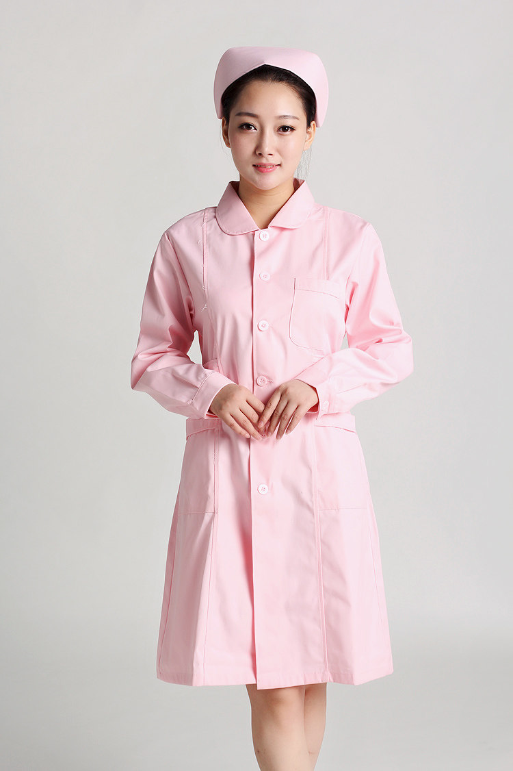 圣兰心专业护士服 娃娃领 圆领 冬装 长袖袖护士服医用护士服