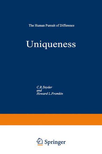 【预售】Uniqueness: The Human Pursuit of Difference