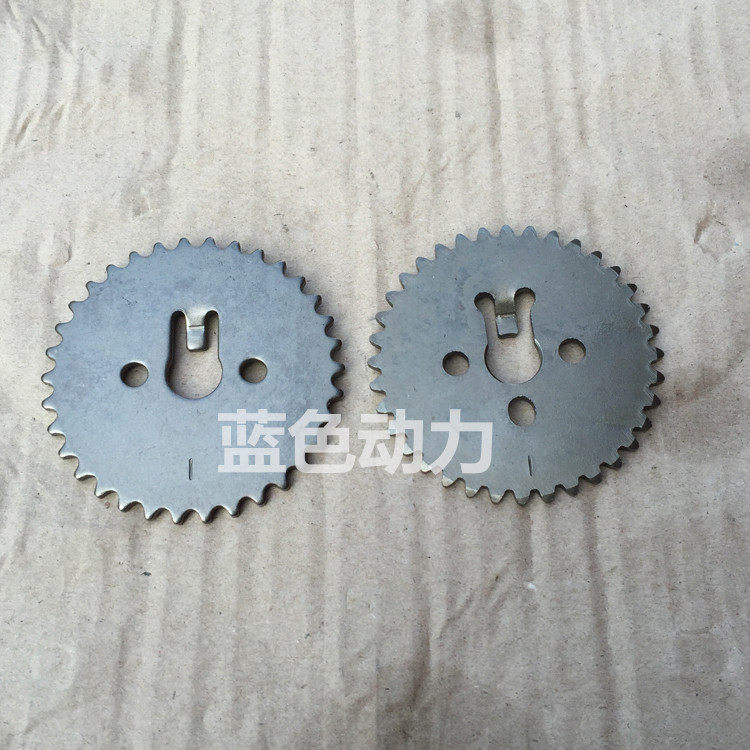 适用雅马哈jym125-2-3天剑k125配件yb天戟ybr天剑时规链正时齿轮