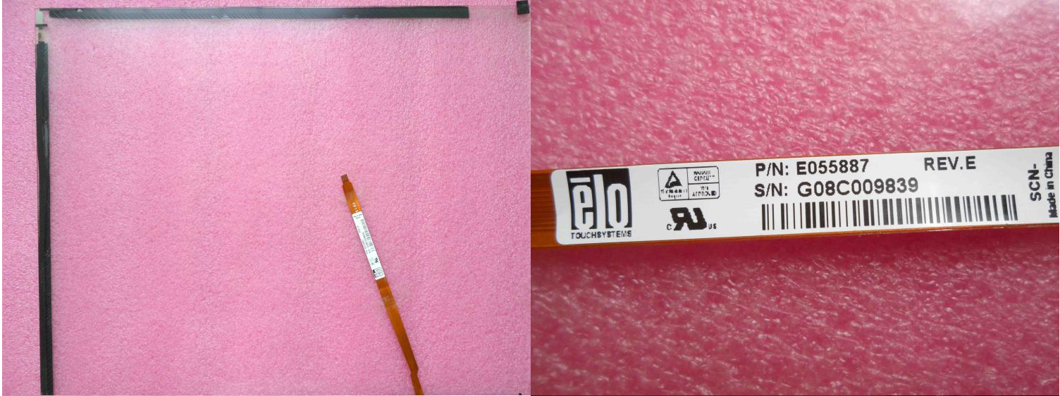 ELO ET1739L-8CWA-3-G E363628 E055887 REV.E G08C009839 玻璃