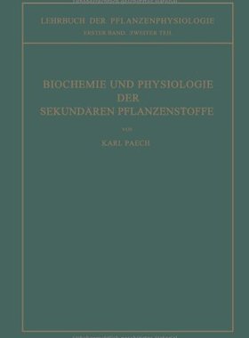 【预订】Biochemie Und Physiologie Der Sekund...