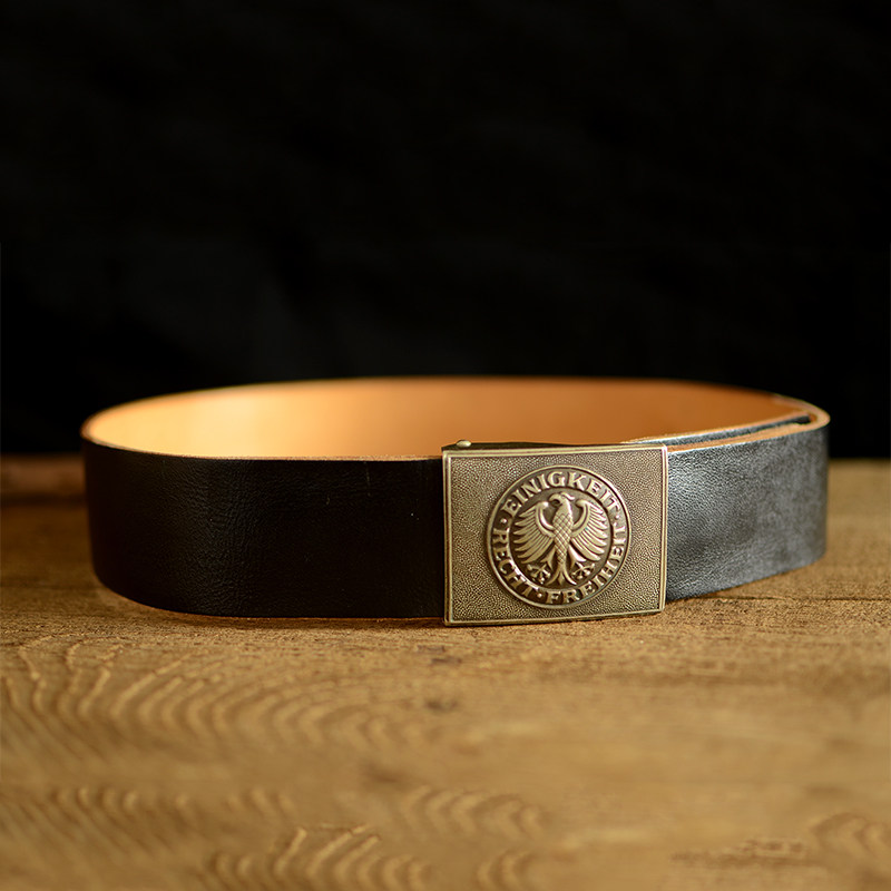 German army Edition 90 Decade double-deck Vegetable tanned leather formal wear belt Early stage German import Belt vintage Retroin the Outdoor/Mountaineer/Camping/Travel Goods , Army fans clothing/Army fans supplies , Army fans accessories , Tactical Belt/Leather belt/Girdle  category - from Buy2taobao.com to provide professional Taobao agent buy service