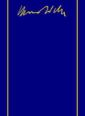 【预售】Max Weber-Gesamtausgabe: Band III/1: Allgemein...