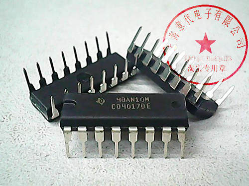 CD4017BE ,TI德州 , 4017〖正品原装〗赛格市场G332室实体店 现货