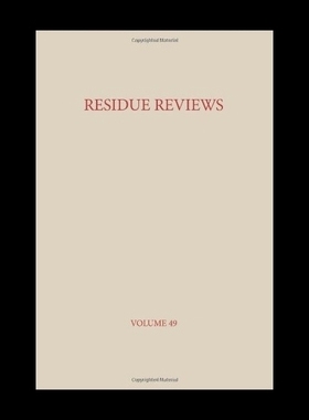【预售】Residue Reviews: Residues of Pesticide