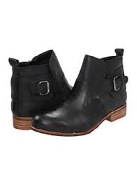 美国Dolce Vita Rodge低跟短筒牛皮靴女鞋 美码6号 上海现货