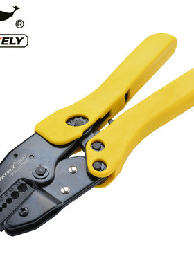 Wately威特力 端子压接钳  棘轮式冷压端子钳 绝缘端子插簧压线钳