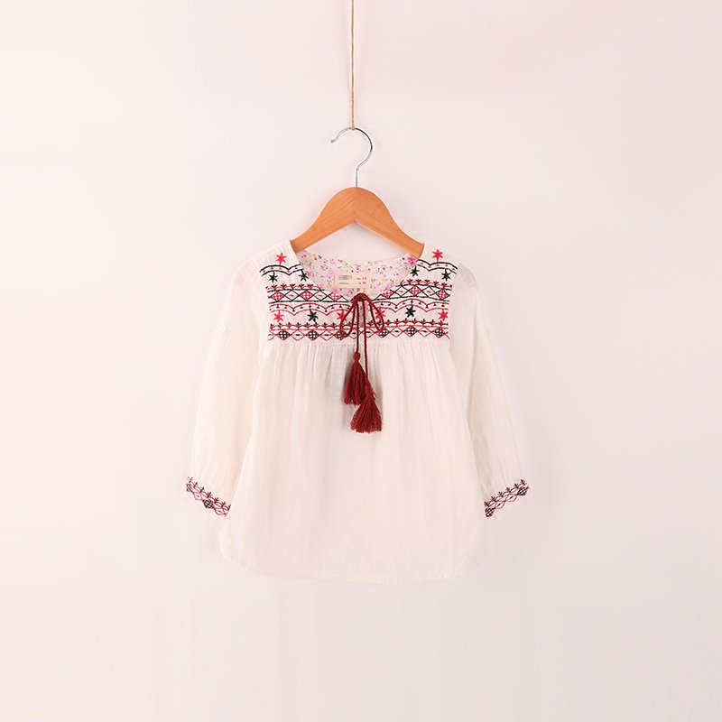 Chemise fille à manche longue - Ref 2088945 Image 3