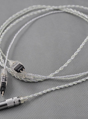 6N单晶铜镀银丝带HD580 HD600 HD650 HD25 升级线