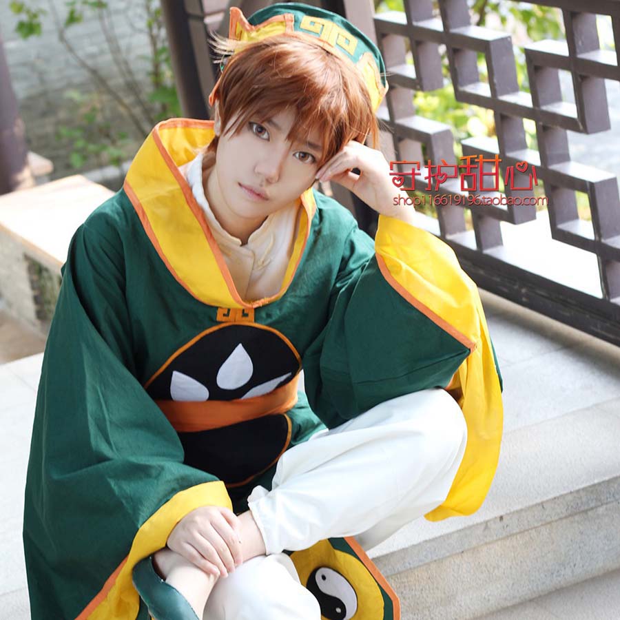 包邮甜心家李小狼/吴邪/枢木朱雀 万用棕MSN反翘cosplay假发特价图片