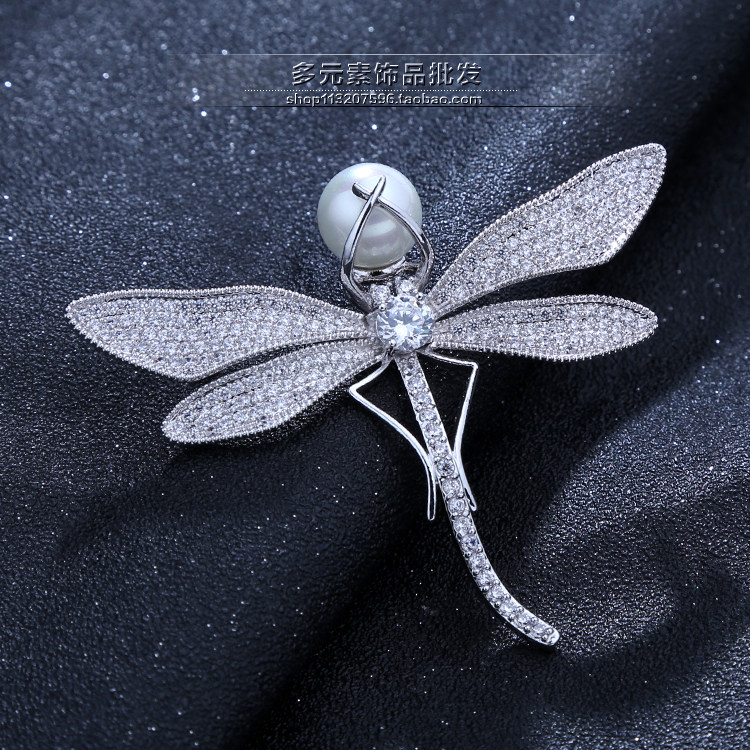 Broche en Zircon diamant - Ref 1176433 Image 9