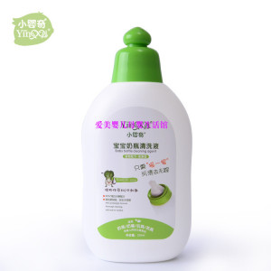 小婴奇婴儿奶瓶清洗液免刷型310ml植物果蔬茶具清洁剂大容量包邮