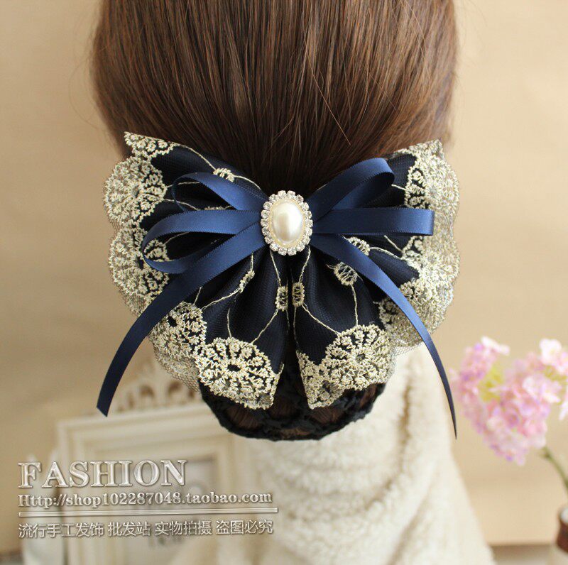 Accessoire coiffure en dentelle - Ref 1199928 Image 3