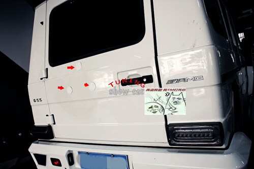 W463 G320G350G500G55G63G65 拆除备胎罩 填充盖 填充帽 塞