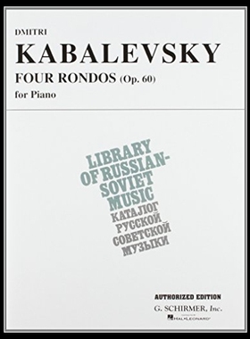 【预售】4 Rondos, Op. 60 (Vaap Edition): Piano Solo