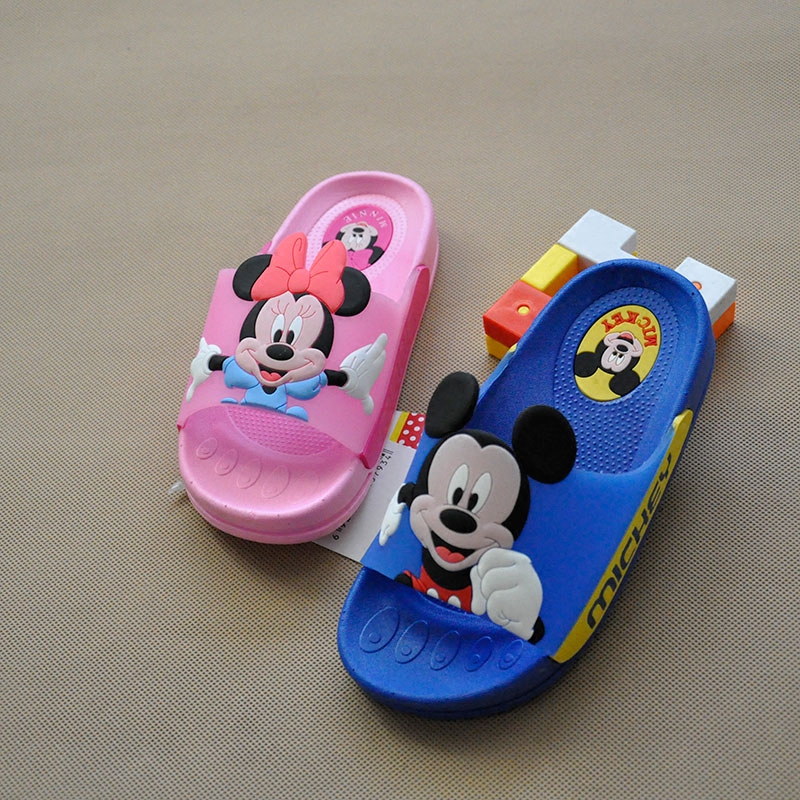 Pantoufles enfants en autre pour été - semelle caoutchouc naturel - Ref 986950 Image 1