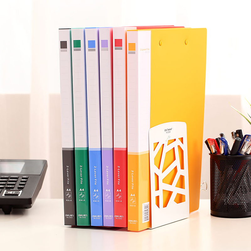 得力5302商务文件夹A4 双夹 资料夹 整理夹