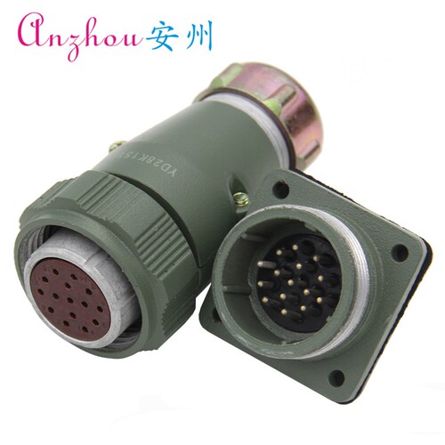 YD28 15芯 航空插头 连接器 YD28K15TP YD28K15TQ YD28J15Z
