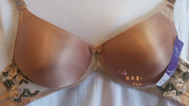 两件包邮 菟丝而389 经典款三色无钢圈侧边花文胸 舒适百搭 实用