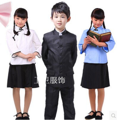 民国风表演出毕业季五四青年装