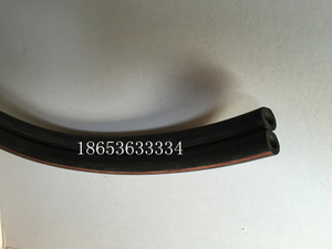 奶牛 挤奶机配件 真空泵挤奶机用黑双连管 优质橡胶双连管 气管