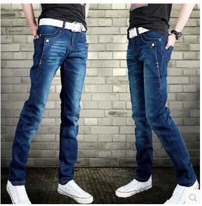 Jeans pour adolescent pieds Slim pour automne - Ref 1466929 Image 1