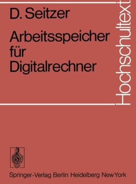 【预订】Arbeitsspeicher Fur Digitalrechner