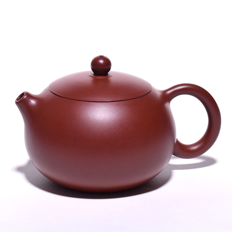 新品 茶艺空间 宜兴紫砂西施壶原矿大红袍茶壶茶具水壶名家卢小伟