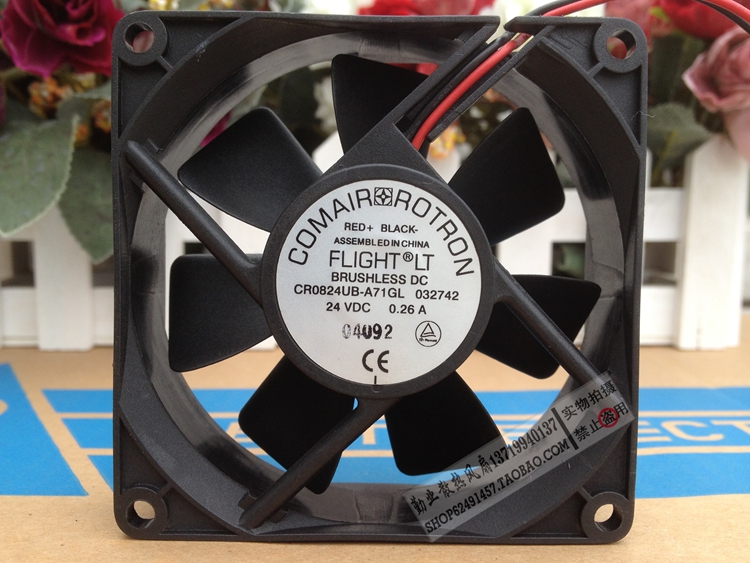 CR0824UB-A71GL 8025 8CM/厘米 24V 0.26A 变频器风扇