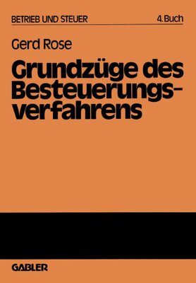 【预售】Grundzuge Des Besteuerungsverfahrens