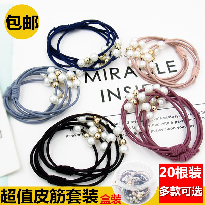 橡皮筋发圈韩国森女系头饰品