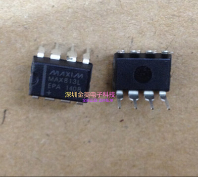 原装全新 MAX813LCPA DIP-8 MAX813L 监控电路芯片
