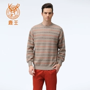 Trung tâm mua sắm Luwang với cùng một đoạn áo len cashmere nguyên chất nam cổ tròn giản dị áo sơ mi nam nhiều màu 110121183 - Áo len Cashmere