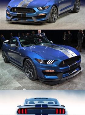 PP材质15款Mustang改装GT350R款前杠\后杠