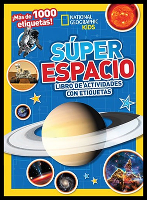 【预售】Super Espacio: Libro de Actividades Con Etiquetas