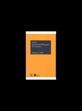 【预售】Ibss: Economics: 2006 Vol.55: International Bibli