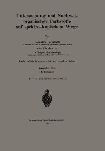 【预订】Untersuchung Und Nachweis Organische...