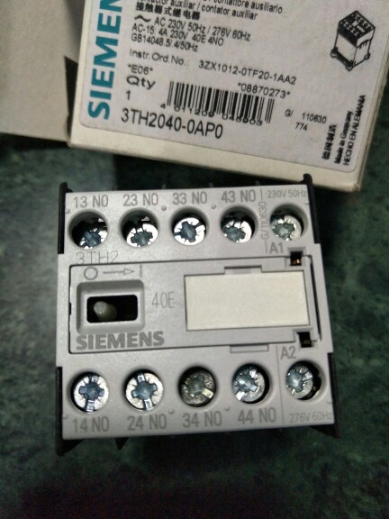 3TH2040-0BB4 全新原装 西门子接触器 正品