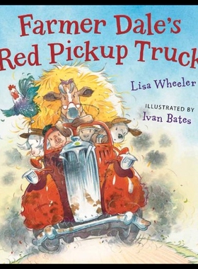 【预售】Farmer Dale's Red Pickup Truck Board Book
