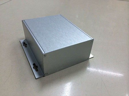 特价型材铝盒 屏蔽铝壳 GPS车载外壳铝电源盒分体式 128*52*130mm