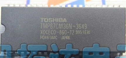 直拍就对了】厦华CPU TMP87CM36N-3649=XOCECO-860-T2
