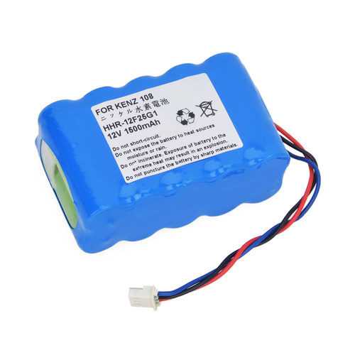 适用于铃谦 KENZ CARDICO ECG-108,HHR-12F25G1,ECG 110 电池