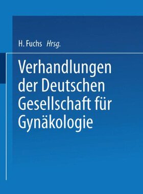 【预订】Verhandlungen Der Deutschen Gesellsc...