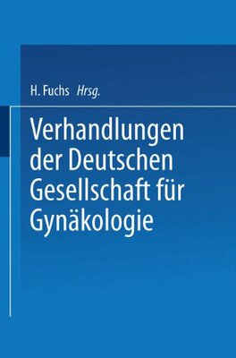 【预订】Verhandlungen Der Deutschen Gesellsc...