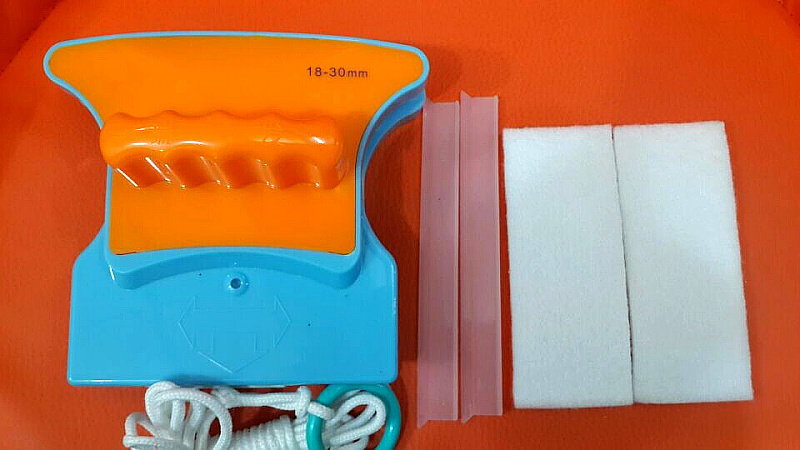 瑞发双面擦玻璃器层中空玻璃清洁器保洁18-30送胶条2片+百洁布2片,家庭/个人清洁工具,玻璃清洁器,淘宝优惠券,粉丝福利购,淘宝优惠卷