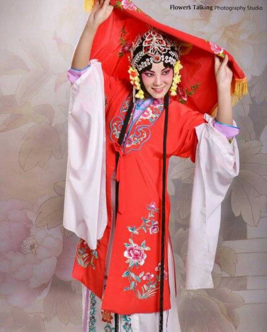 戏剧花旦小姐青衣