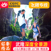 重庆武隆一日游纯玩旅游仙女山天生三桥天坑地缝小团包车跟团门票