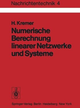 【预订】Numerische Berechnung Linearer Netzw...
