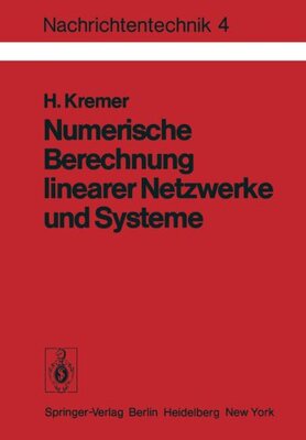 【预订】Numerische Berechnung Linearer Netzw...